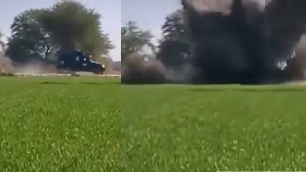 Watch: IED Blast Flips Pakistani Police Vehicle During Patrol in Khyber Pakhtunkhwa, 7 Cops Killed Watch: IED Blast Flips Pakistani Police Vehicle During Patrol in Khyber Pakhtunkhwa, 7 Cops Killed