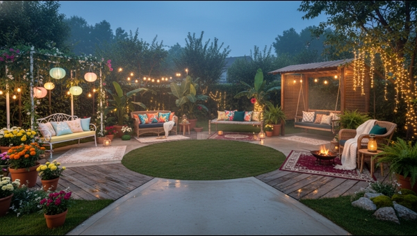 Seasonal Backyard Decor for Year-Round India