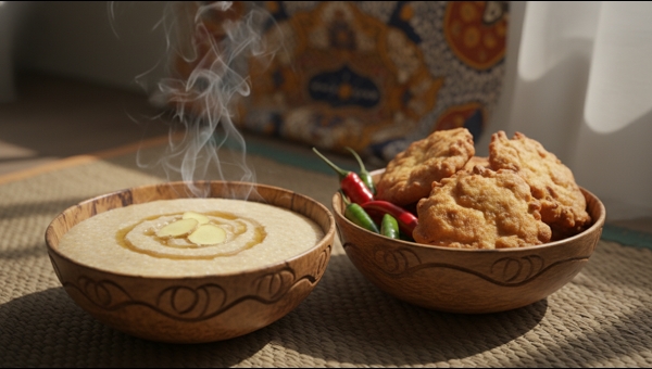 Koko Da Kosai Hausa Breakfast Duo