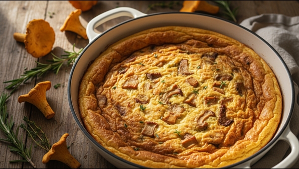 Fall Chanterelle Frittata Recipe