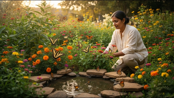 Butterfly garden plants to attract butterflies