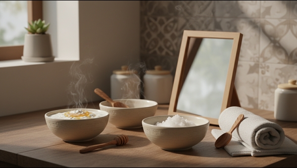 DIY Spa Night Kitchen Masks