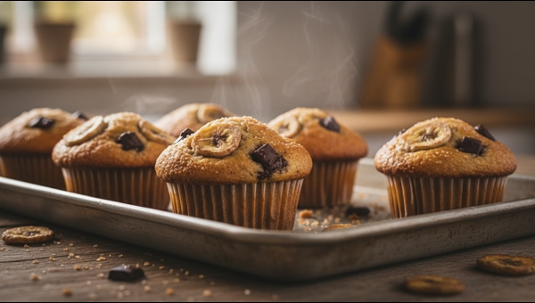 Banana Chip Muffins Recipe