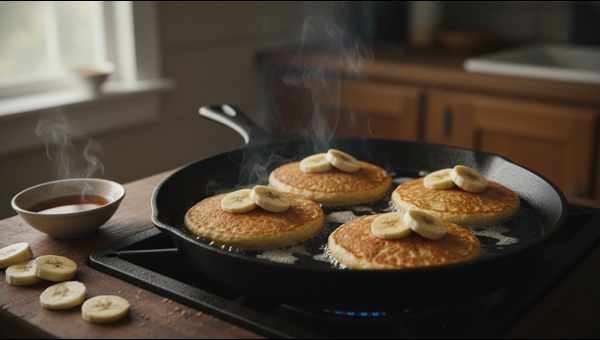 Banana Nutmeg Pancakes Banana Nutmeg Pancakes