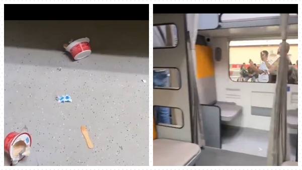 High Fares Low Civic Sense Vande Bharat Sleeper Littered on Day 1