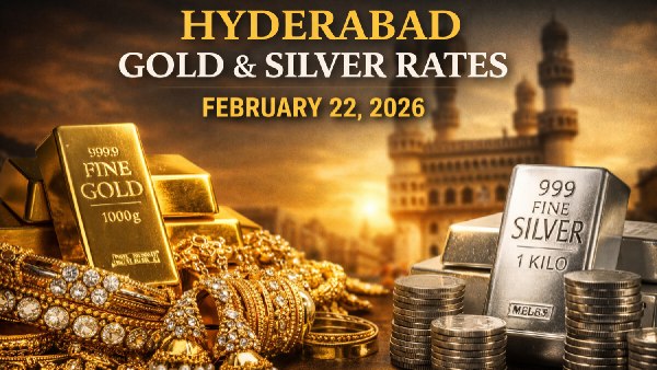 Hyderabad Gold Silver Rate Feb 22 AI Generated Image