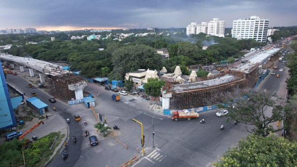 Madhya Kailash Flyover in Chennai Sparks Ride Quality Concerns Days After Opening