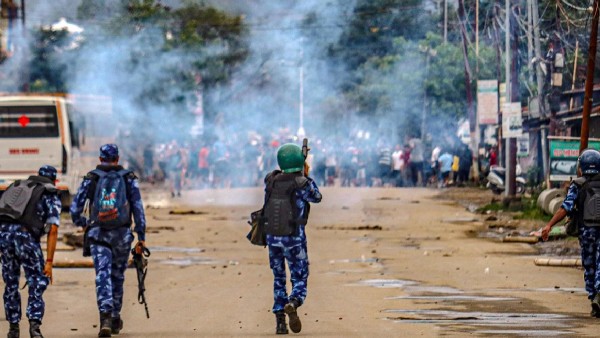 Manipur violence file photo Manipur violence file photo