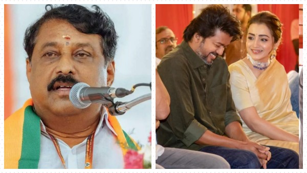 Come Out Of Trisha First Nainar Nagendran Targets TVK Chief Triggers Controversy Come Out Of Trisha First Nainar Nagendran Targets TVK Chief Triggers Controversy