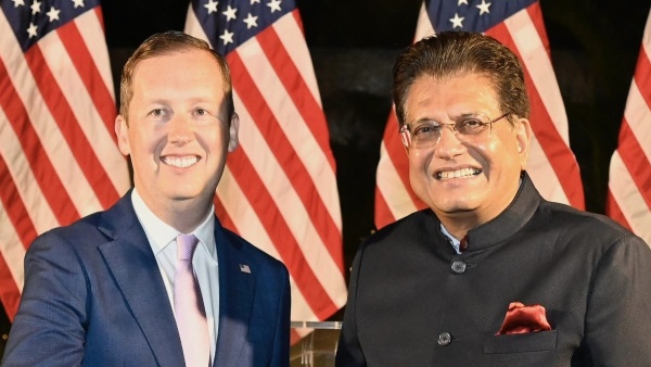 Piyush Goyal and US Ambassador Piyush Goyal and US Ambassador