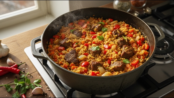 Benachin Gambian One-Pot Dish Benachin Gambian One-Pot Dish