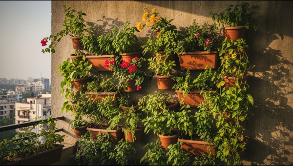 Vertical Gardening in Small Spaces