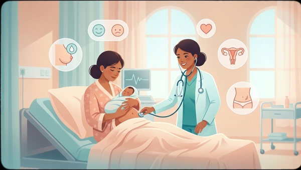 Postnatal care after childbirth in India