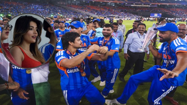 Who Is Aditi Hundia Viral Girl in Red amp amp Ishan Kishan s Girlfriend Spotted During IND vs NZ Final Who Is Aditi Hundia Viral Girl in Red amp amp Ishan Kishan s Girlfriend Spotted During IND vs NZ Final