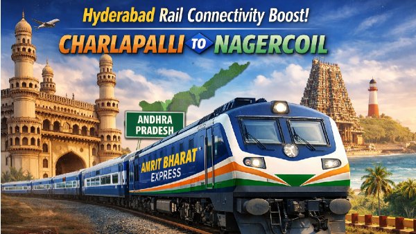 Amrit Bharat express Charlapalli Amrit Bharat express Charlapalli