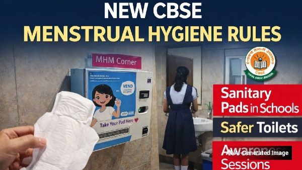 CBSE menstrual hygiene rules CBSE menstrual hygiene rules