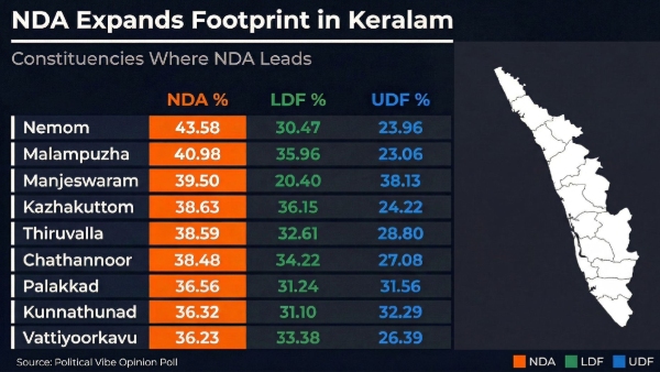 Kerala Poll NDA Key In Tight Race Kerala Poll NDA Key In Tight Race