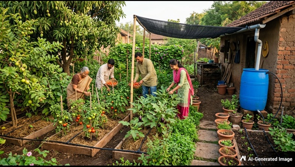 Gardening for Climate Change in India