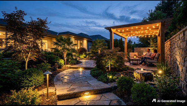 Garden Lighting Ideas for Safe Outdoor Lighting