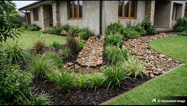 Rain Gardens Sustainable Yard Drainage Design