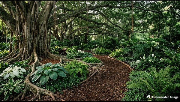 Gardening Under Trees Shade Plants for Roots