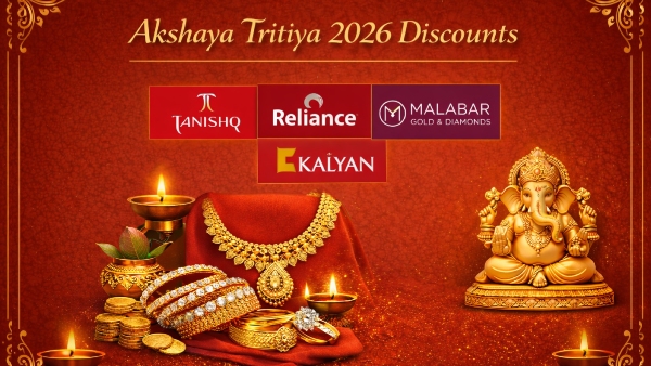 Akshaya Tritiya 2026 Discounts Tanishq Reliance Kalyan amp amp Malabar Launch Gold Diamond Jewellery Offers