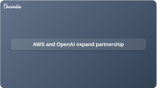 AWS and OpenAI expand partnership