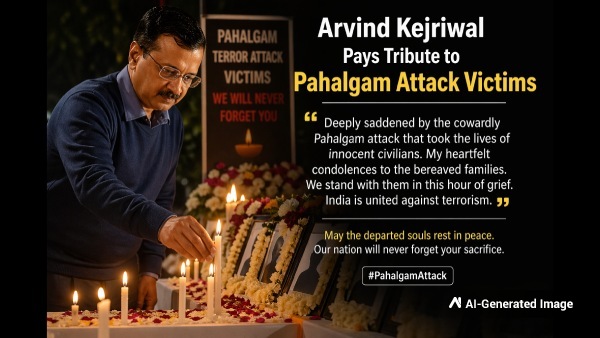 Arvind Kejriwal Recalls Pahalgam attack Victims