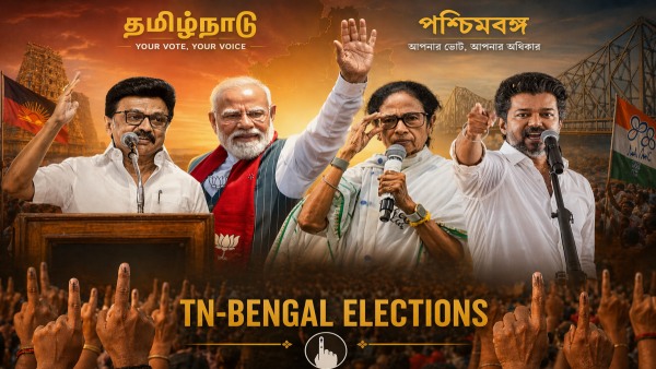 Assembly Election 2026 LIVE Updates  Tamil Nadu  West Bengal Voter Turnout  Polling Trends  amp amp  Latest News