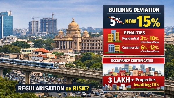 Bengaluru Building Rules GBA Moves to Raise Permissible Deviation Limit from 5 to 15