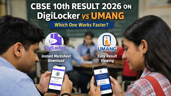 CBSE X Result 2026 DigiLocker or UMANG App Which is Faster To Check Class 10 Result 2026