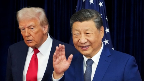 Donald Trump and XI Jinping on Iran
