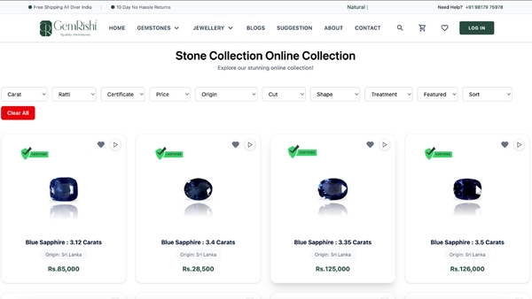 GemRishi revolutionizes the authentic gemstone market GemRishi revolutionizes the authentic gemstone market