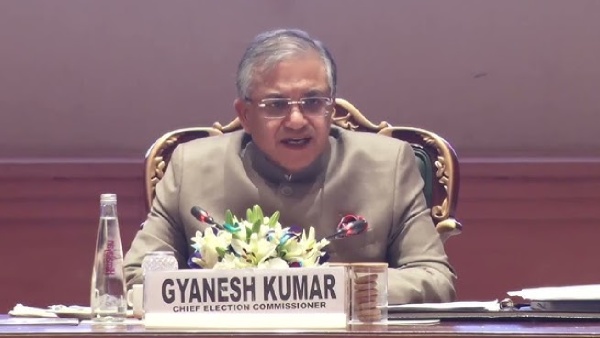 Chief Election Commissioner Gyanesh Kumar