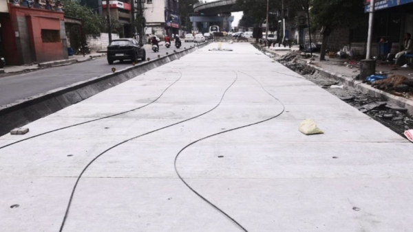 Bengaluru Traffic to Improve Soon as 5 5 km Hennur Bagalur Road Nears Completion June 15 Deadline Set