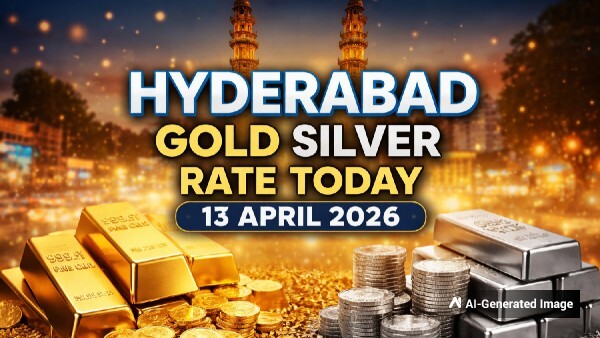 Hyderabad Gold Silver Rate 13 April 2026 Hyderabad Gold Silver Rate 13 April 2026