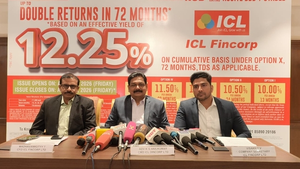 ICL Fincorp NCD Earn 12 25 Returns