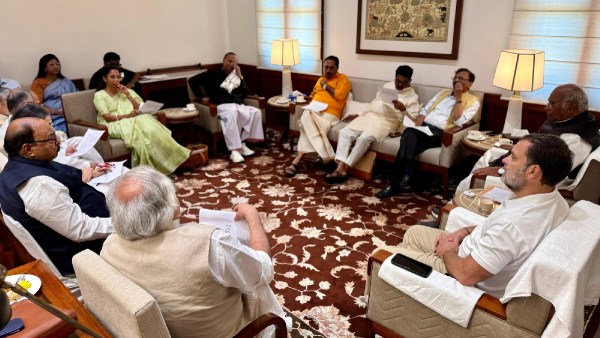 INDIA Bloc Meeting Ahead of Parliament