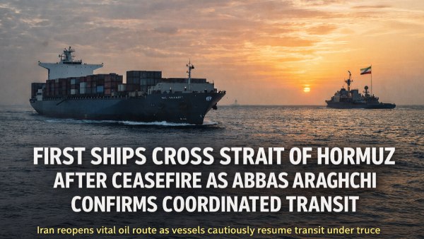 Strait of Hormuz ships transit