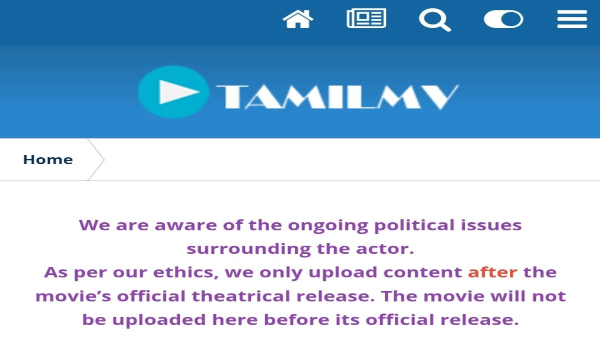 Leaked Jana Nayagan Full Movie in HD TamilMv Piracy Site Deletes Link Vijay Fans Urge Not To Download