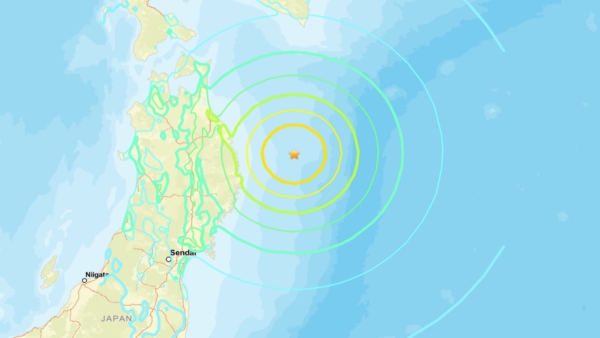 7 4 Magnitude Earthquake Strikes Northern Japan Tsunami Warning Issued