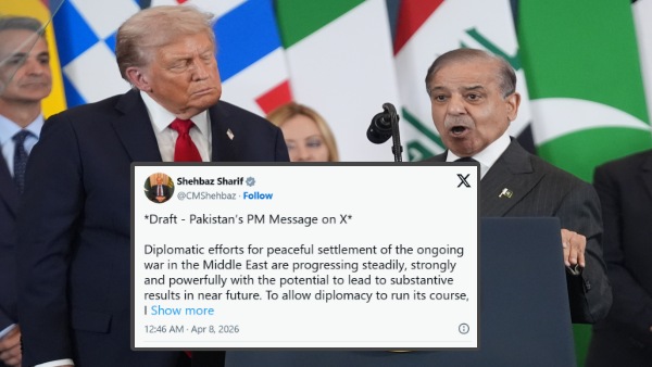 Did US Write Pakistan s PM Shehbaz Sharif s Tweet To Trump On Iran Talks Did US Write Pakistan s PM Shehbaz Sharif s Tweet To Trump On Iran Talks