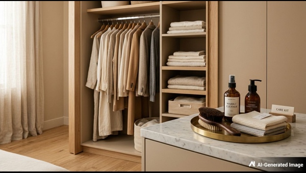 Luxury fabrics and surfaces care tips