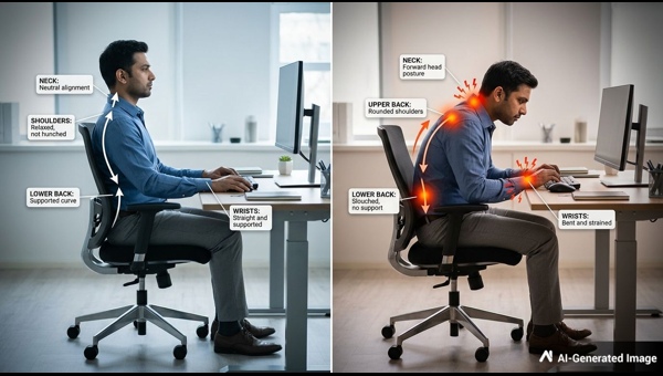 Poor posture back pain causes and fixes Poor posture back pain causes and fixes