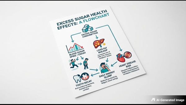 Excess Sugar Harms the Body