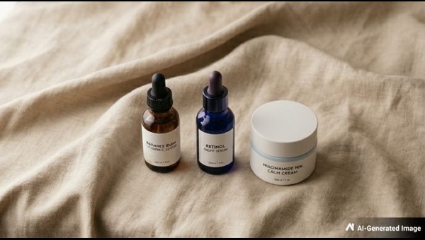 Vitamin C vs Retinol and Niacinamide
