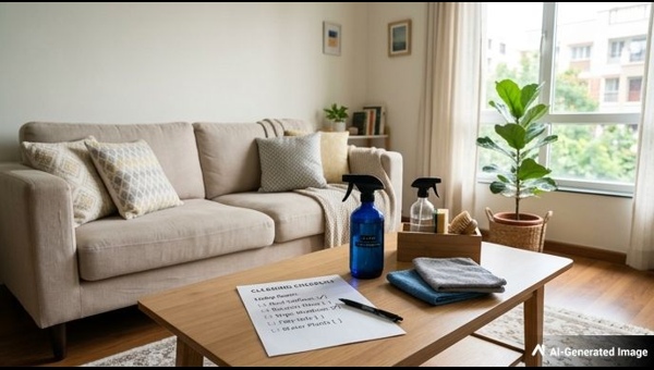 Move-out cleaning checklist for renters