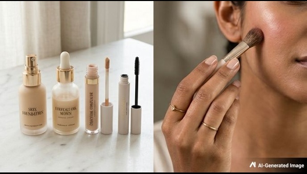 5 Minute M makeup for Busy Mornings