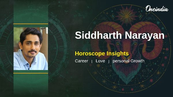 Siddharth Narayan Aries Horoscope Career Love And Growth For An Aries Year