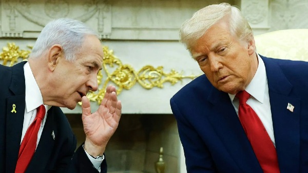 Benjamin Netanyahu and Donald Trump Benjamin Netanyahu and Donald Trump